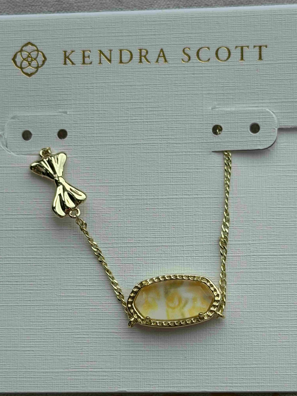 Kendra Scott Gold Pendant Necklace